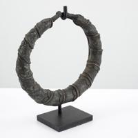 Large Antique Congo Kuba (Bakuba) Bronze Necklace, 13.75W - Sold for $1,152 on 11-16-2025 (Lot 790).jpg